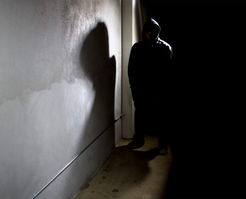 Stalker in a Dark Alley